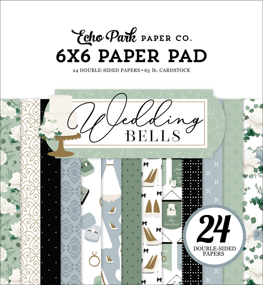 6x6 Paper Pad - Wedding Bells Collection