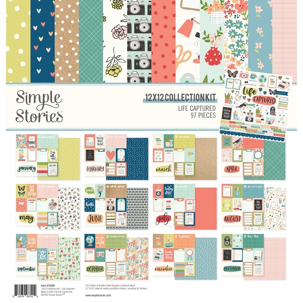 12x12 Collection Kit - Life Captured Collection