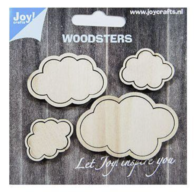 Clouds - Woodsters Wood Embellishments