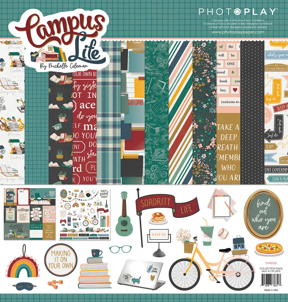 12x12 Collection Kit - Campus Life - Girl