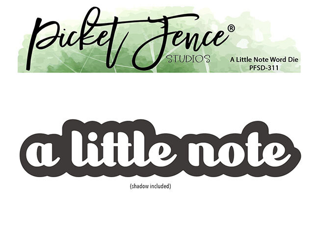 A Little Note - Die Set
