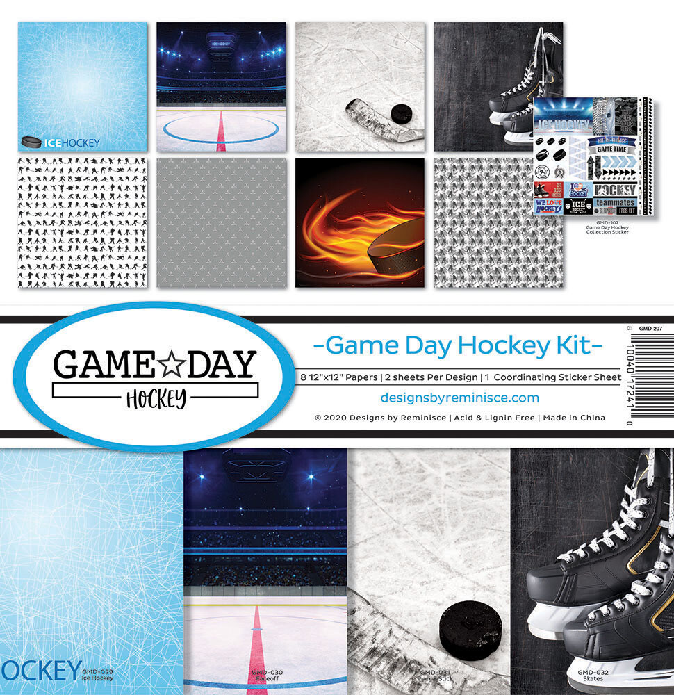 12x12 Collection Kit - Game Day Hockey Collection