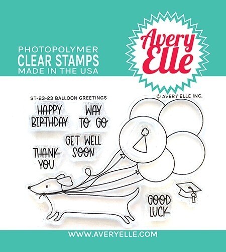 Balloon Greetings - Stamp Set