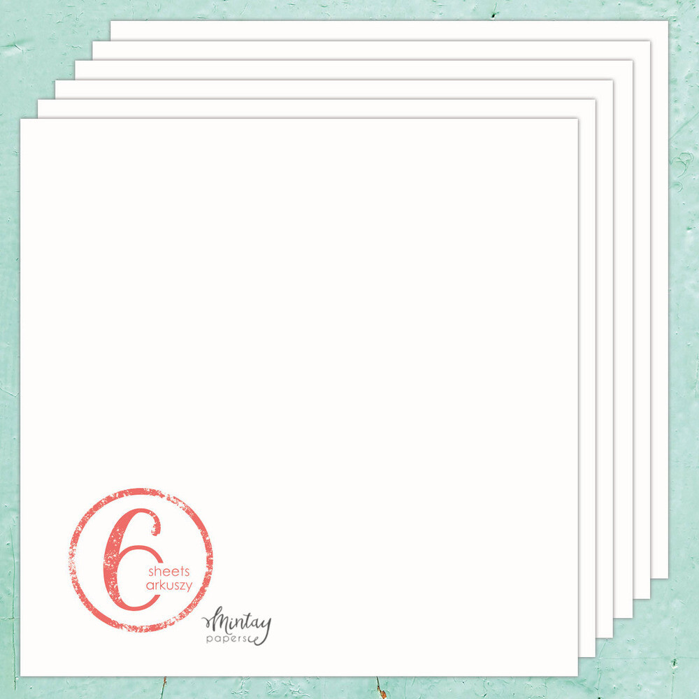 Basic Squares - 6pcs - Mintay Chippies Chipboard