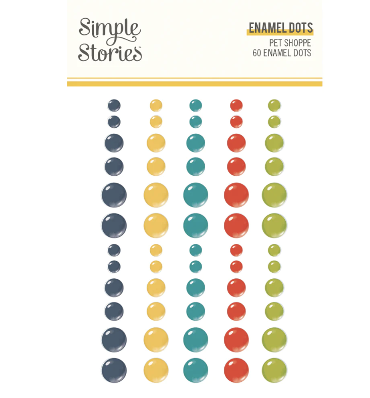Enamel Dots - Pet Shoppe Collection