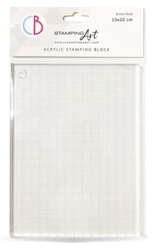 6x8&quot; - Acrylic Stamping Block