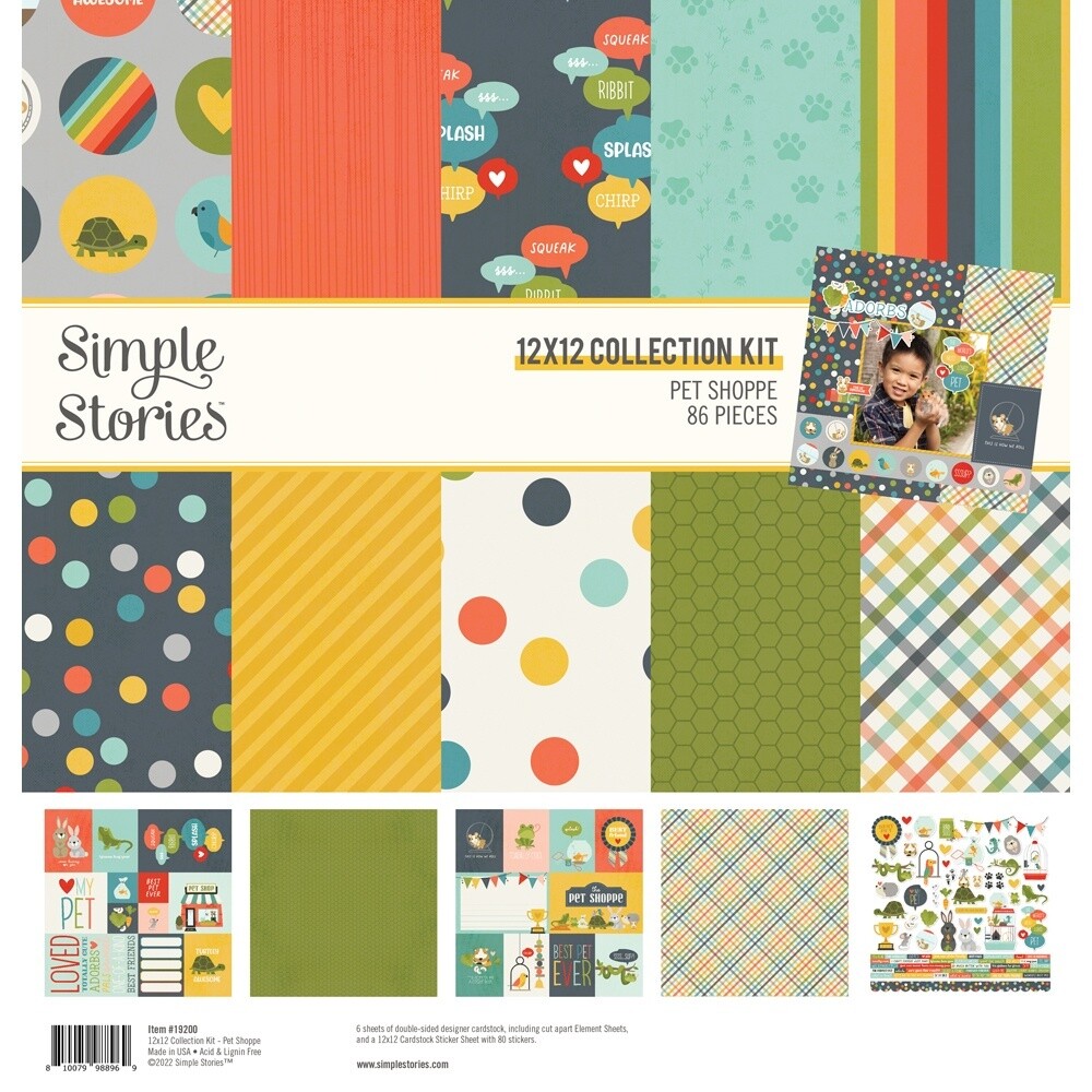 12x12 Collection Kit - Pet Shoppe Collection