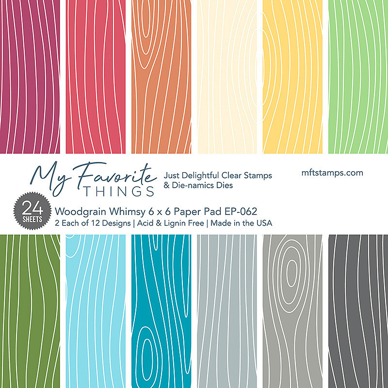 6x6 Paper Pack - Woodgrain Whimsy