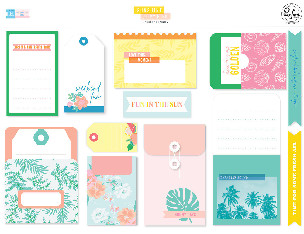 Journaling Bits - Sunshine on my Mind Collection