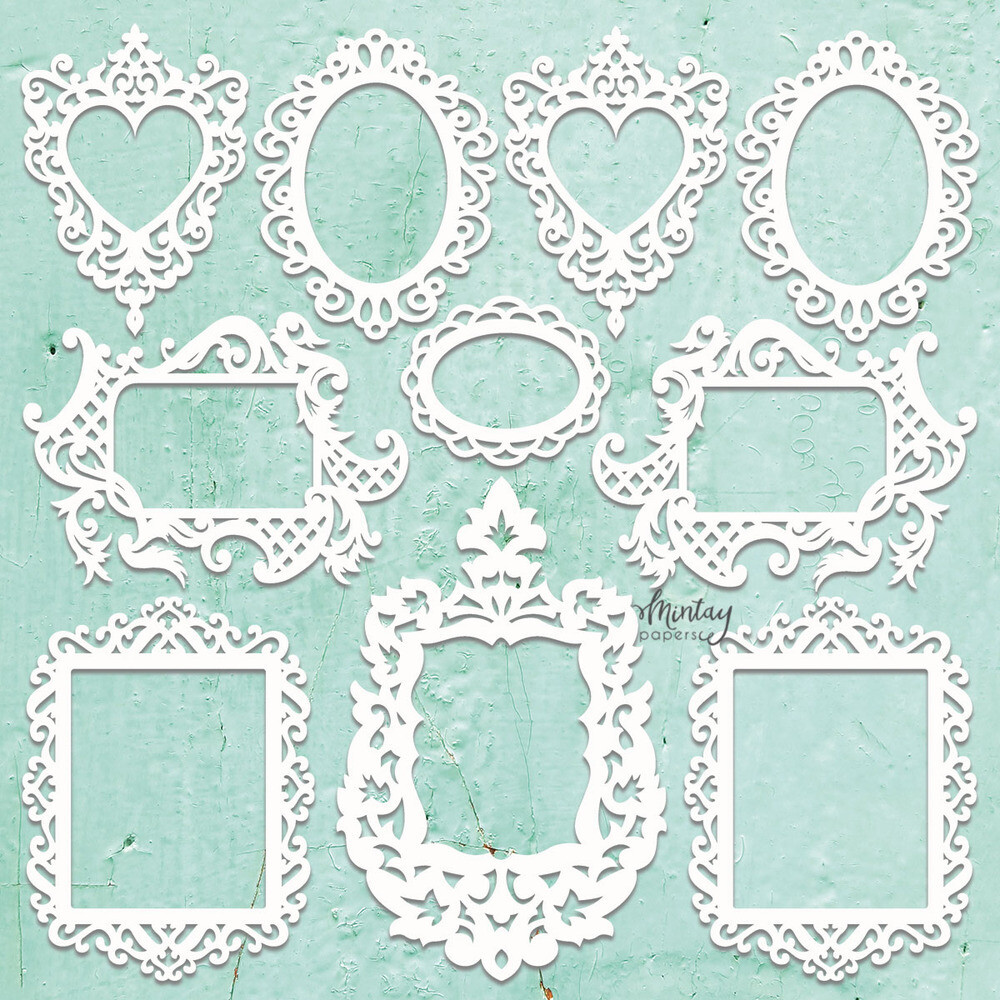 Frames 2 - Mintay Chippies Chipboard