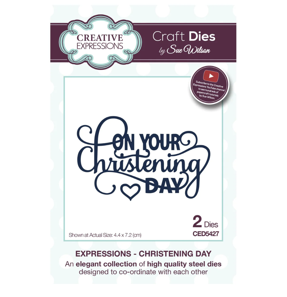 Christening Day - Die Set