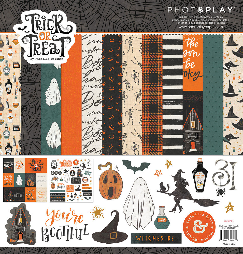 12x12 Collection Pack - Trick or Treat Collection