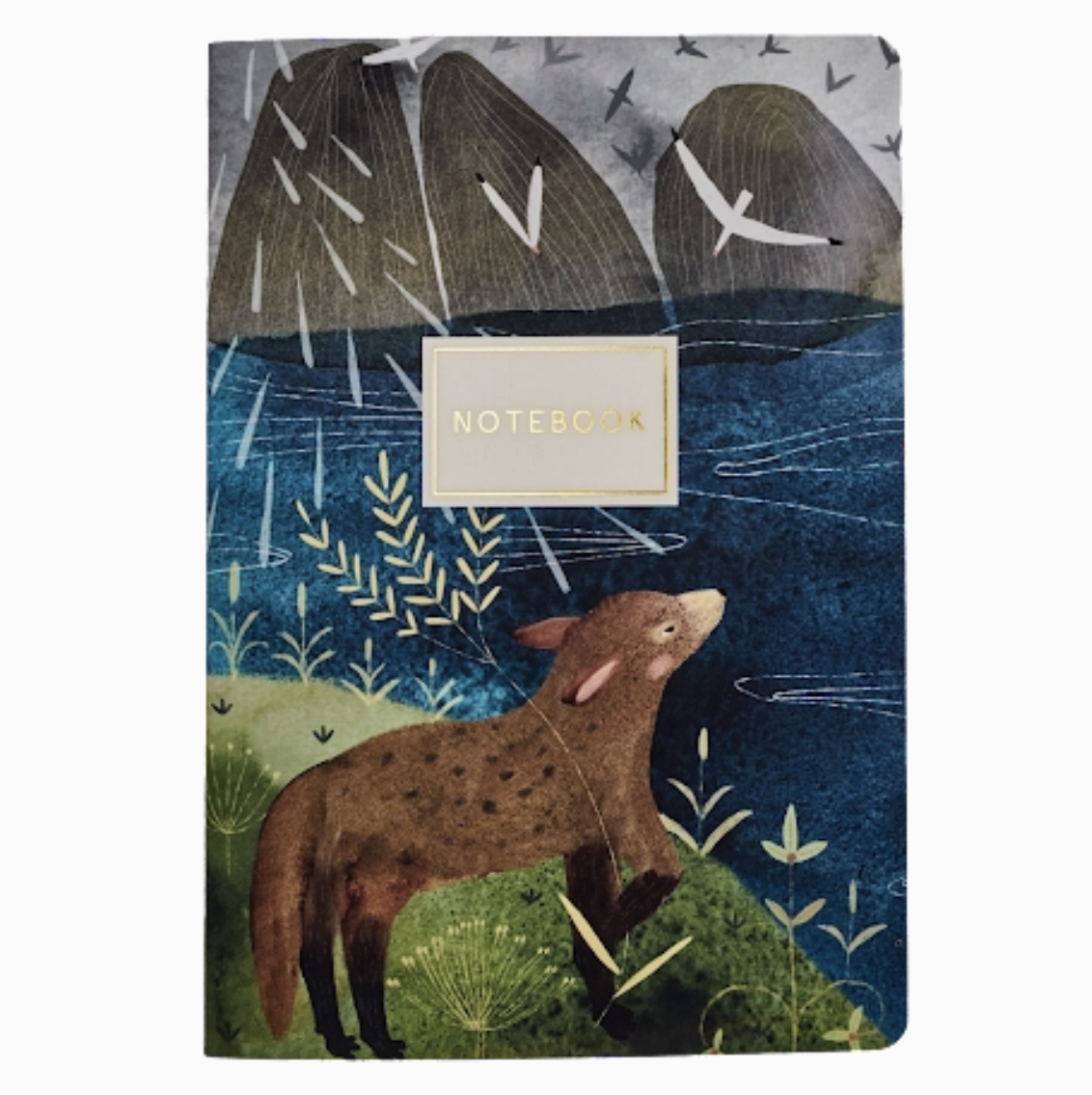 Fox by the Lake - Small Notebook