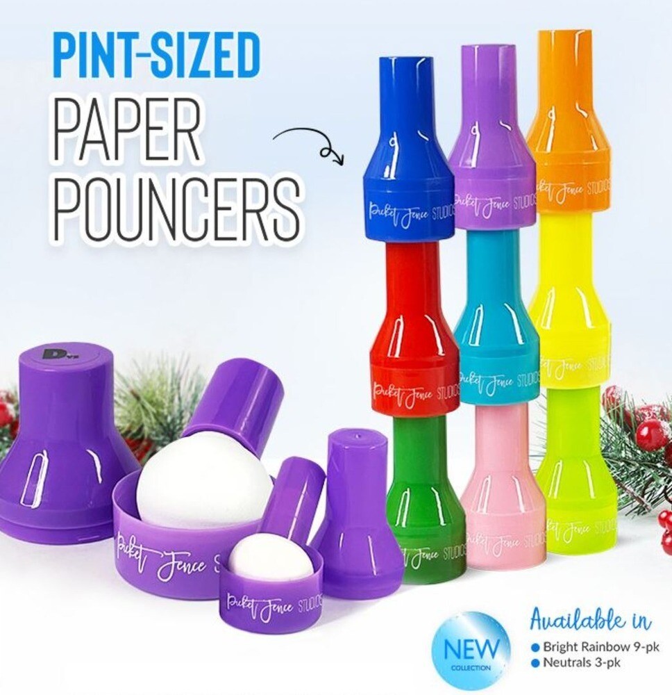 Bright Rainbows - Pint-sized Paper Pouncers