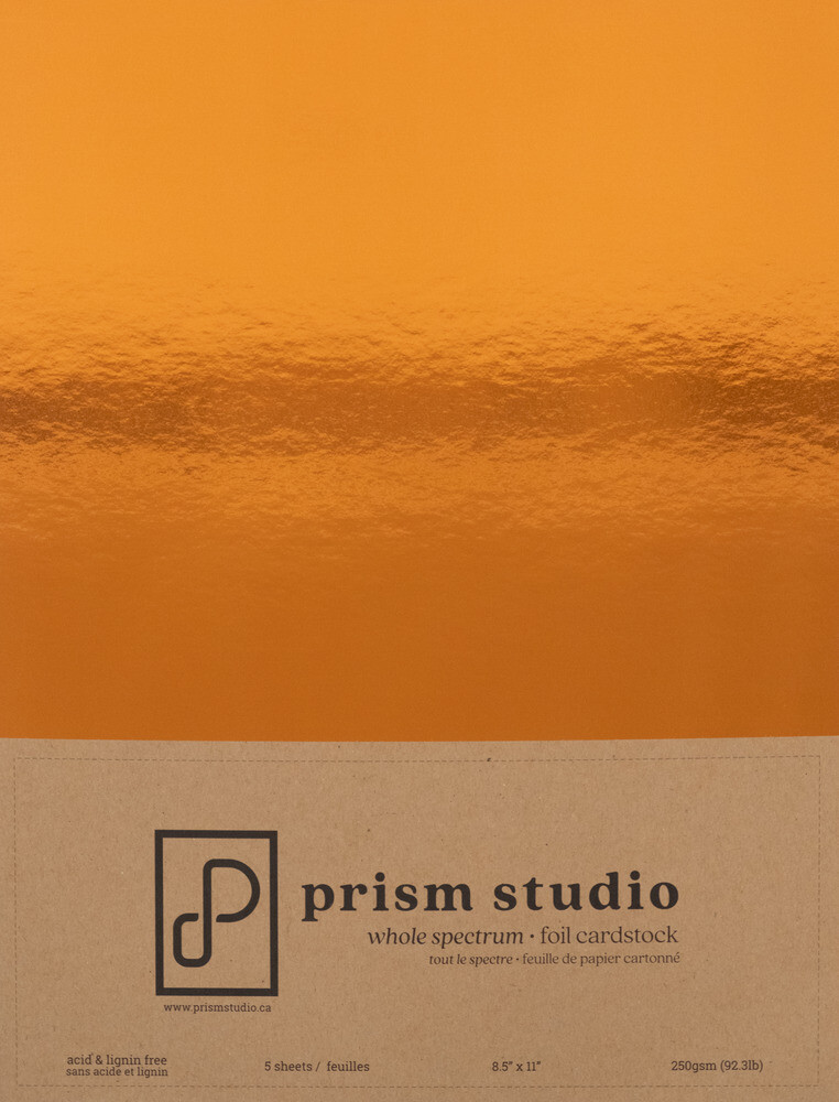 Copper Foil - 8.5x11 Cardstock