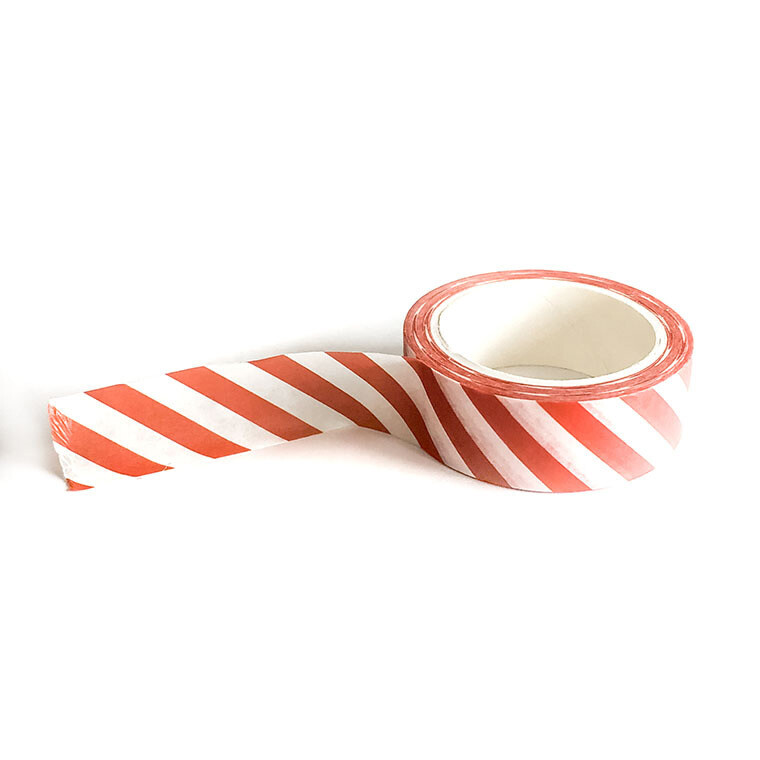 Cherry Stripes - Washi Tape