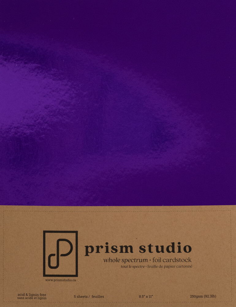 Amethyst - 8.5x11 Foil Cardstock