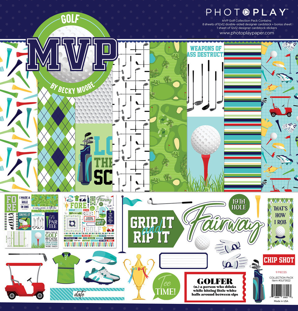 12x12 Collection Pack - MVP Golf Collection
