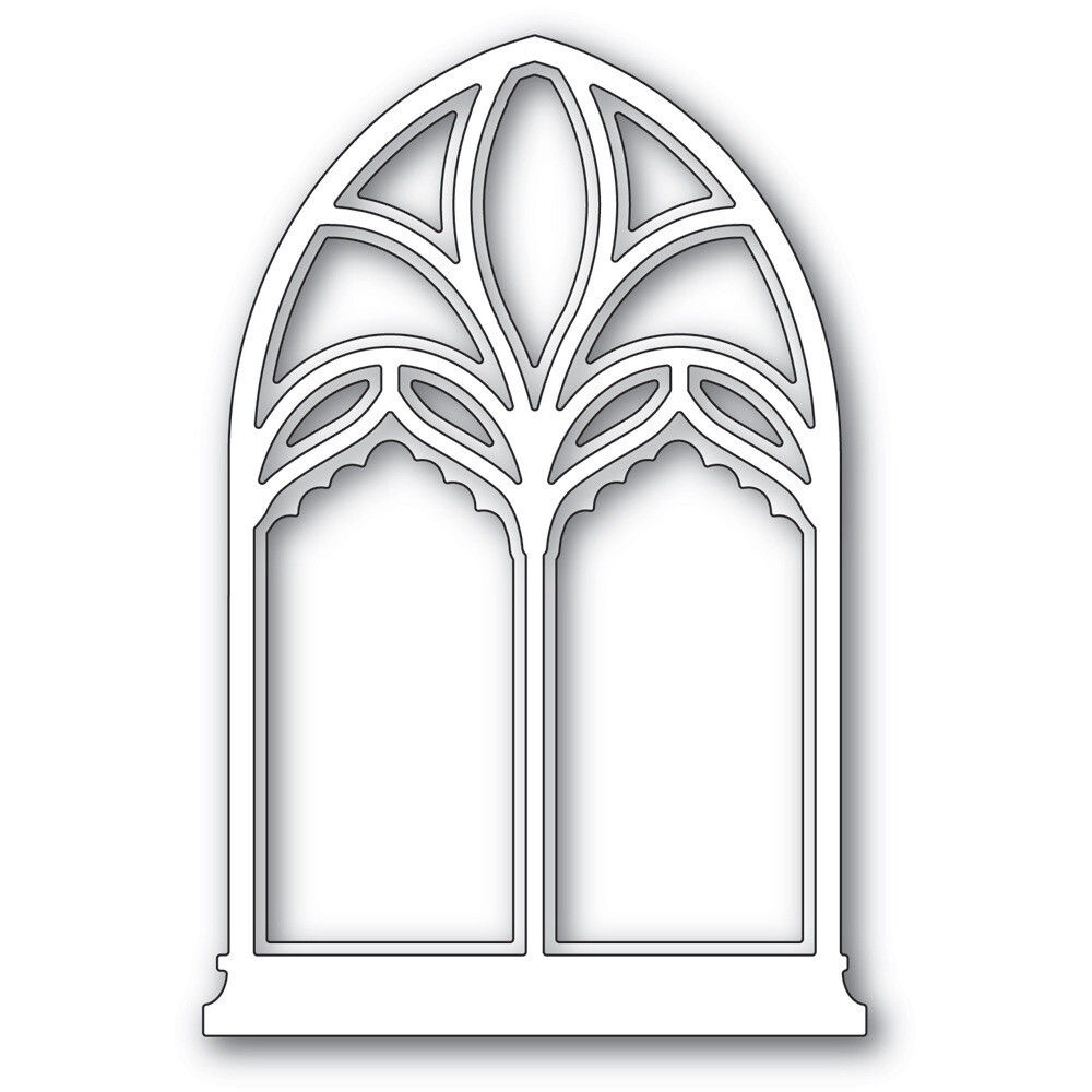 Arched Gothic Cathedral Window - Die Set