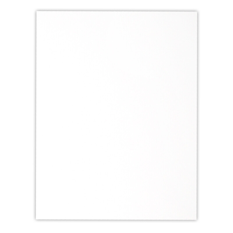 8.5x11 - 80lb - Solar White Neenah Cardstock