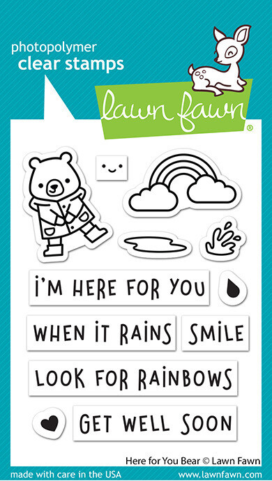 Here For You Bear Bundle - Stamp and Die Set