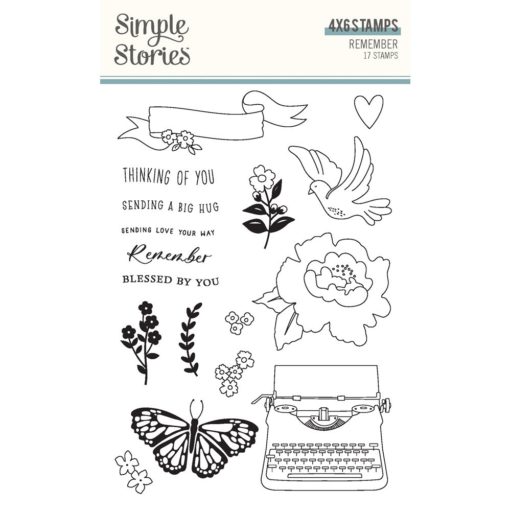 Clear Stamp - Remember Collection