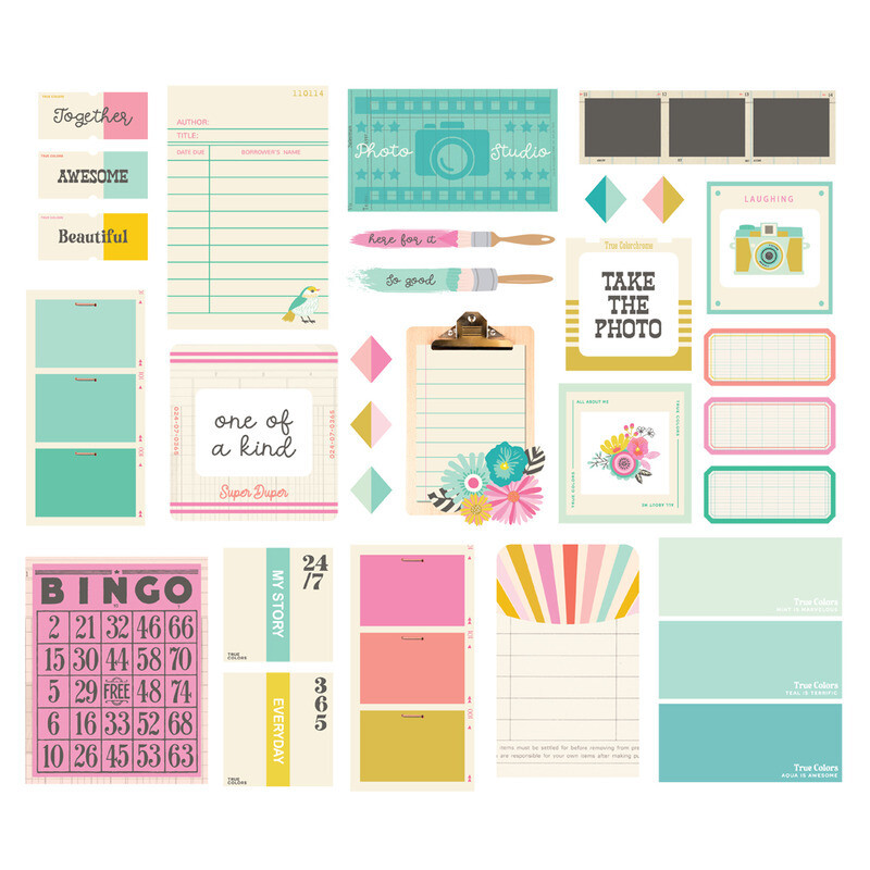 Journal Bits &amp; Pieces - True Colors Collection