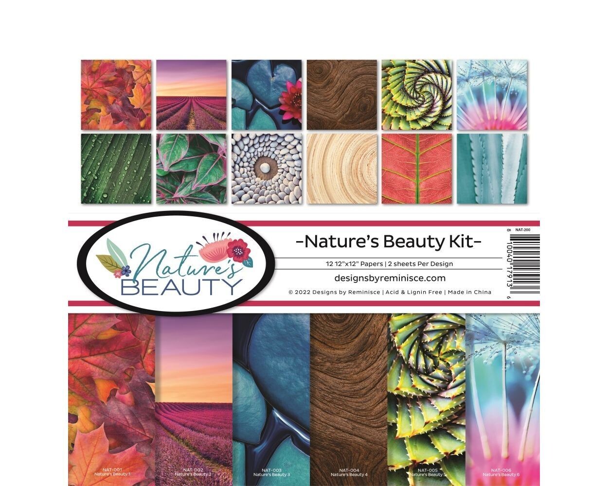12x12 Paper Kit - Nature&#39;s Beauty Collection