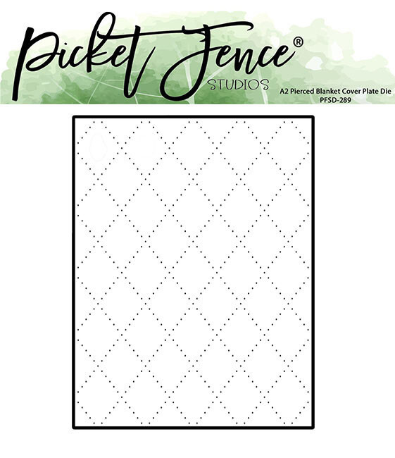A2 Pierced Blanket - Cover Plate Die