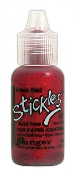 Christmas Red - Stickles Glitter Glue