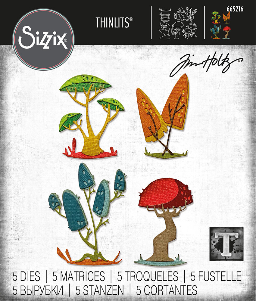 Funky Toadstools - Thinlits Die Set