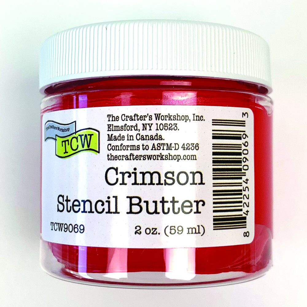 Crimson - Stencil Butter