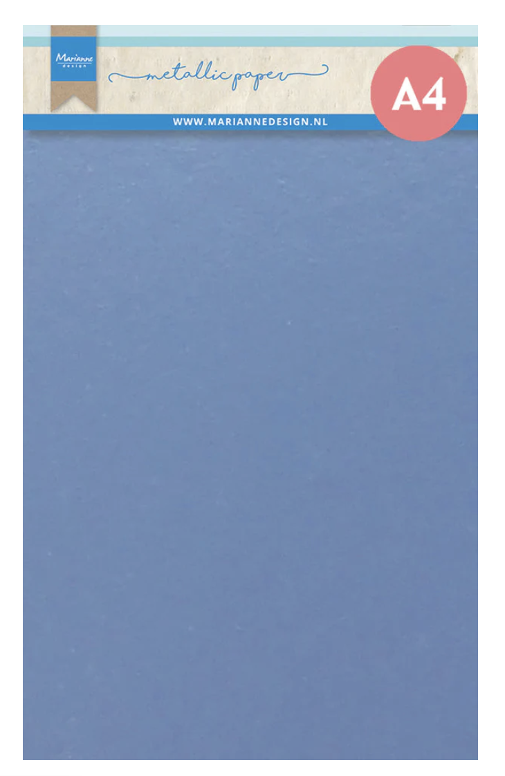 Light Blue - Metallic Paper