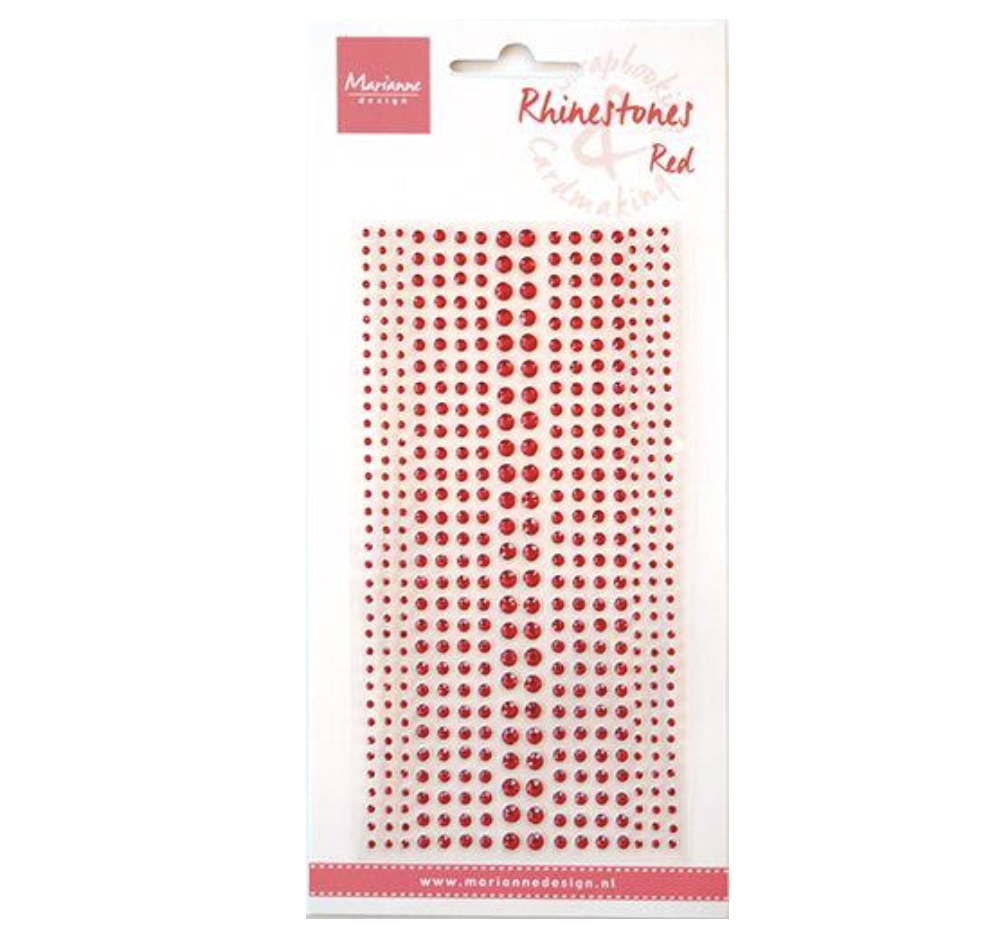 Red - Rhinestones
