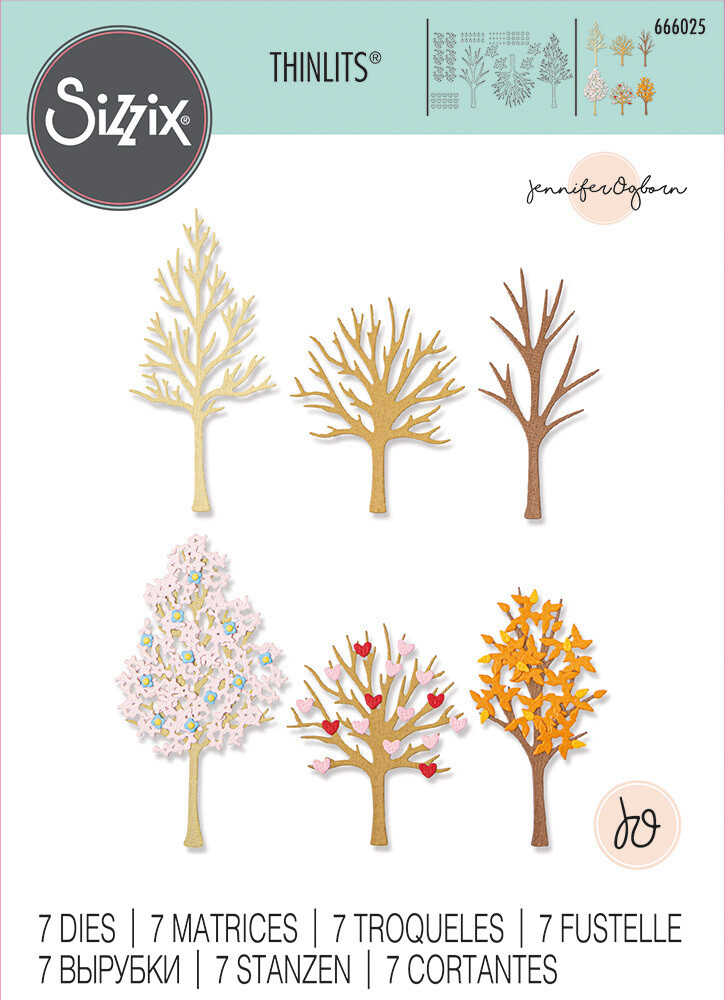 Seasonal Trees - Thinlits Die Set