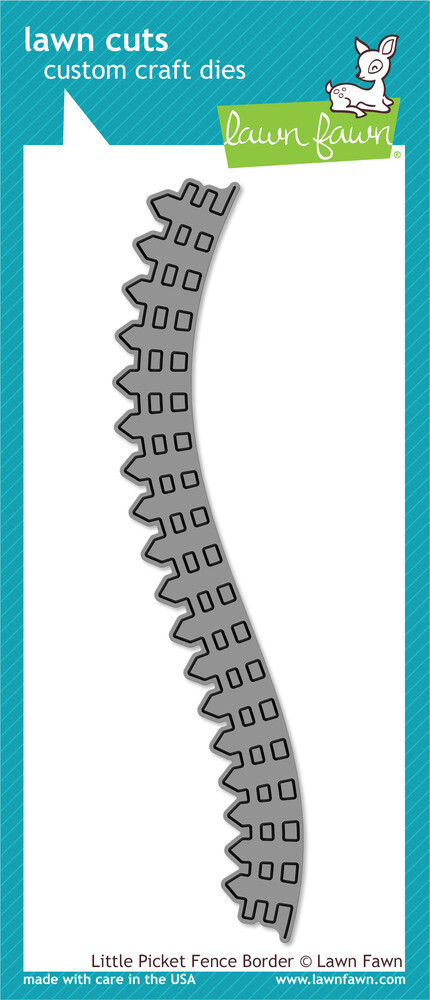 Slimline Picket Fence Border - Die