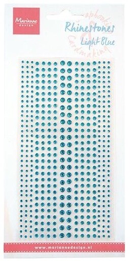 Light Blue - Rhinestones