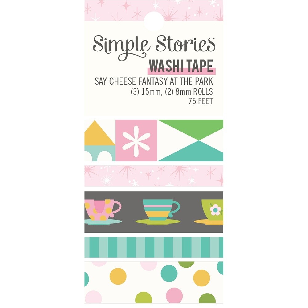 Washi Tape - Say Cheese Fantasy at The Park Collection