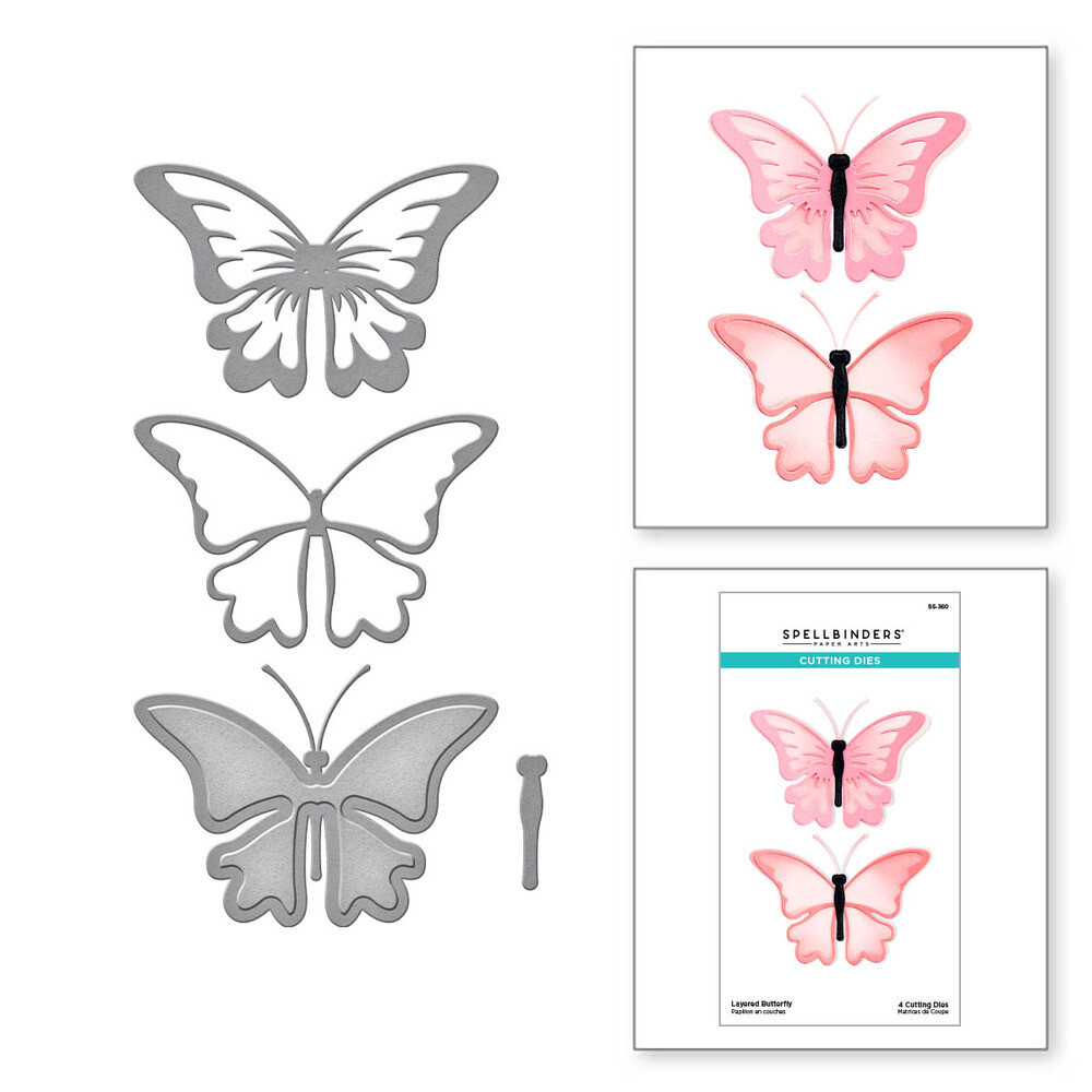 Layered Butterfly - Die Set