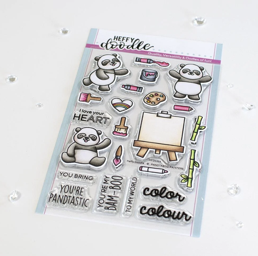 Pandtastic Painters - Stamp &amp; Die Set
