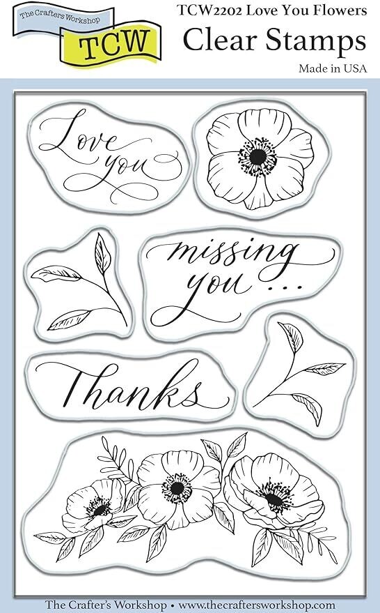 Love You Flowers - Stamp Set