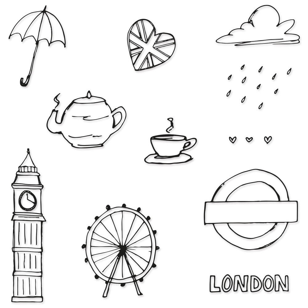 London Icons - Stamp Set