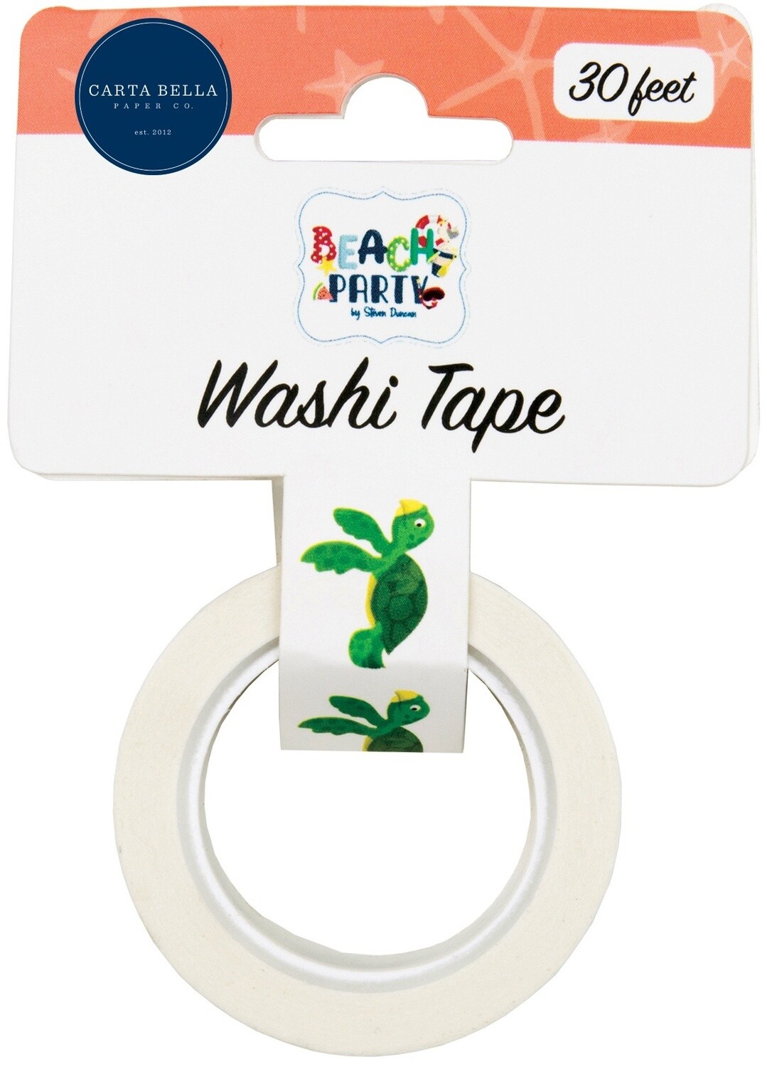 Washi Tape - Swimming Turtles - Beach Party Collection