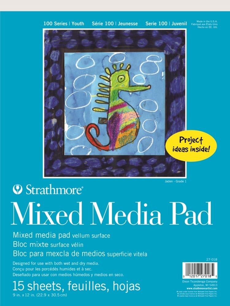 Mixed Media Paper Pad