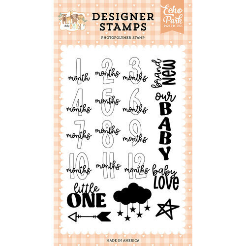 Months Stamp Set - Our Baby Collection