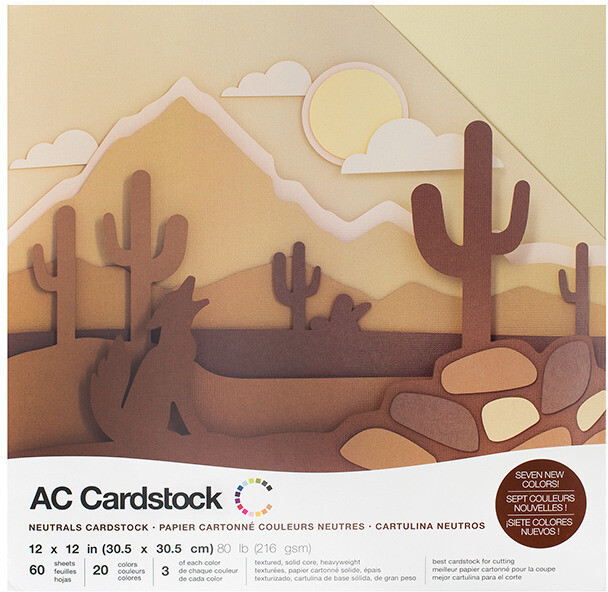 Neutrals - 12x12 Cardstock Variety Pack