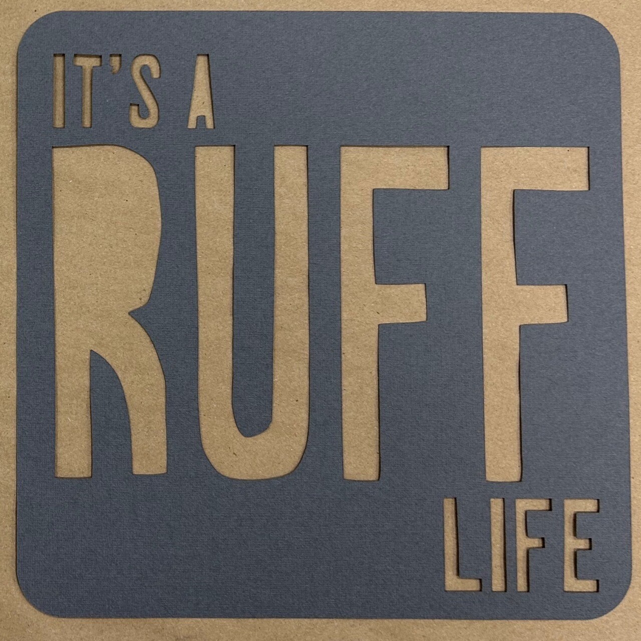 Scrapbook Overlay - Ruff Life