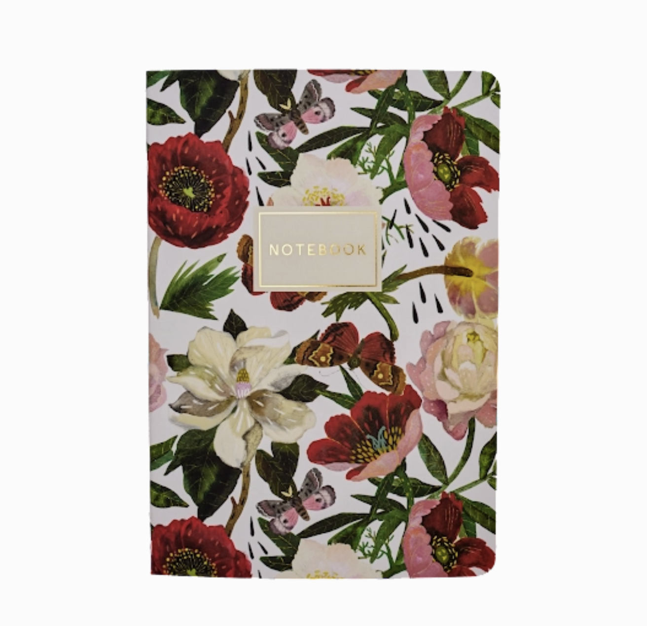 Peonies  - Large Notebook
