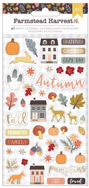 Puffy Stickers - Farmstead Harvest Collection