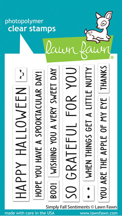 Simply Fall Sentiments - Stamp Set